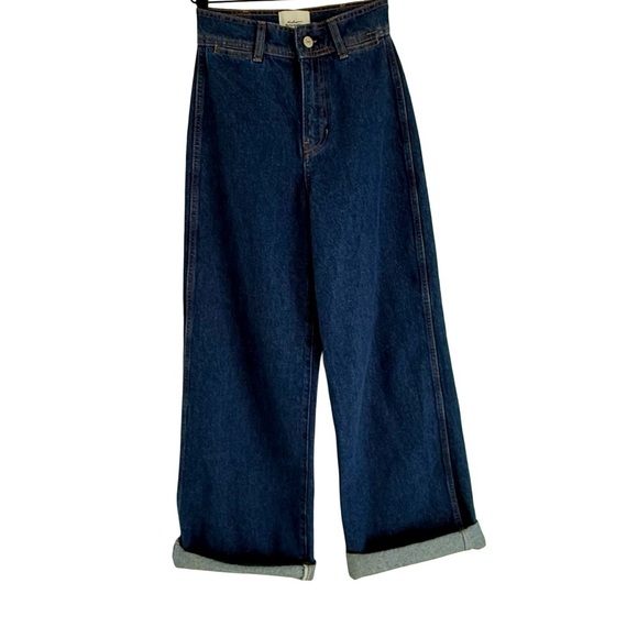 Reformation Austin Ultra High Rise Wide Leg Jeans Kacey Musgraves Elwood Size 23 - Picture 4 of 11